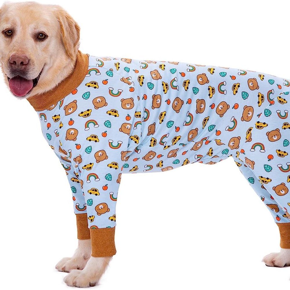 Dog Recovery Suit After Surgery: Soft Long Sleeve Dog Neuter Shirt Cone